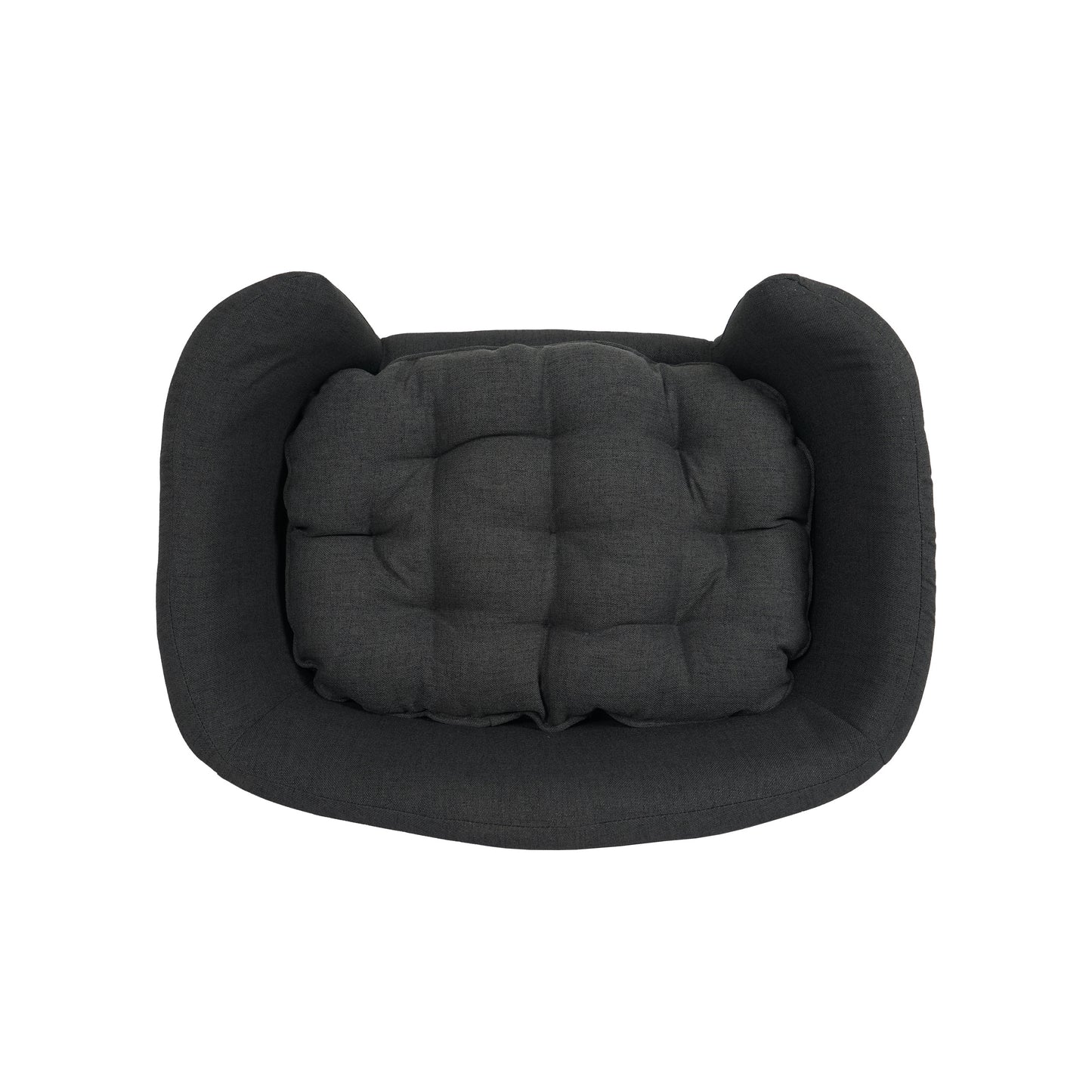 The Scandinavian Pet Lounger | Mid-Century Modern Upholstered Dog Bed