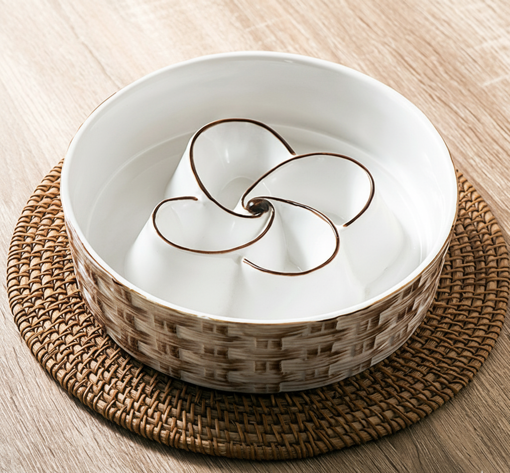 The Stockholm Feeder | Ceramic Slow Feeder for Mindful Eating