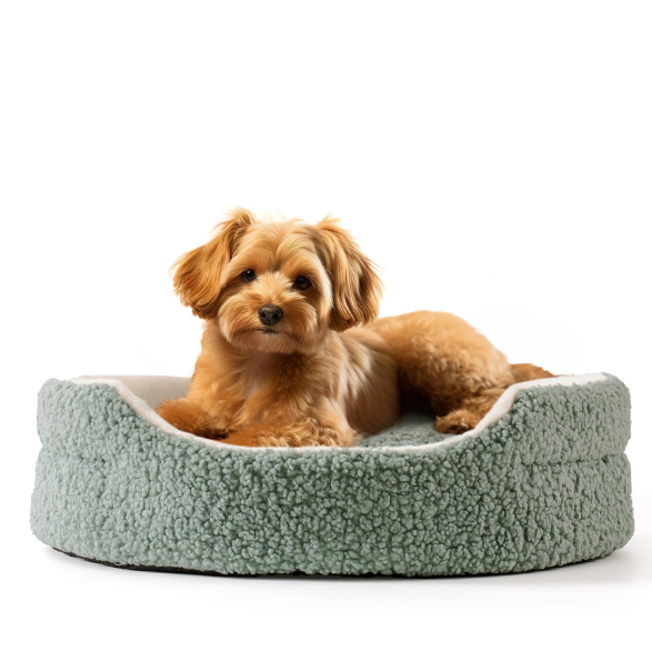 The Oslo Cozy Nest | Plush Round Pet Bed