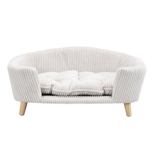 The Stockholm Pet Sofa | Elevated Couch Bed for Dogs & Cats