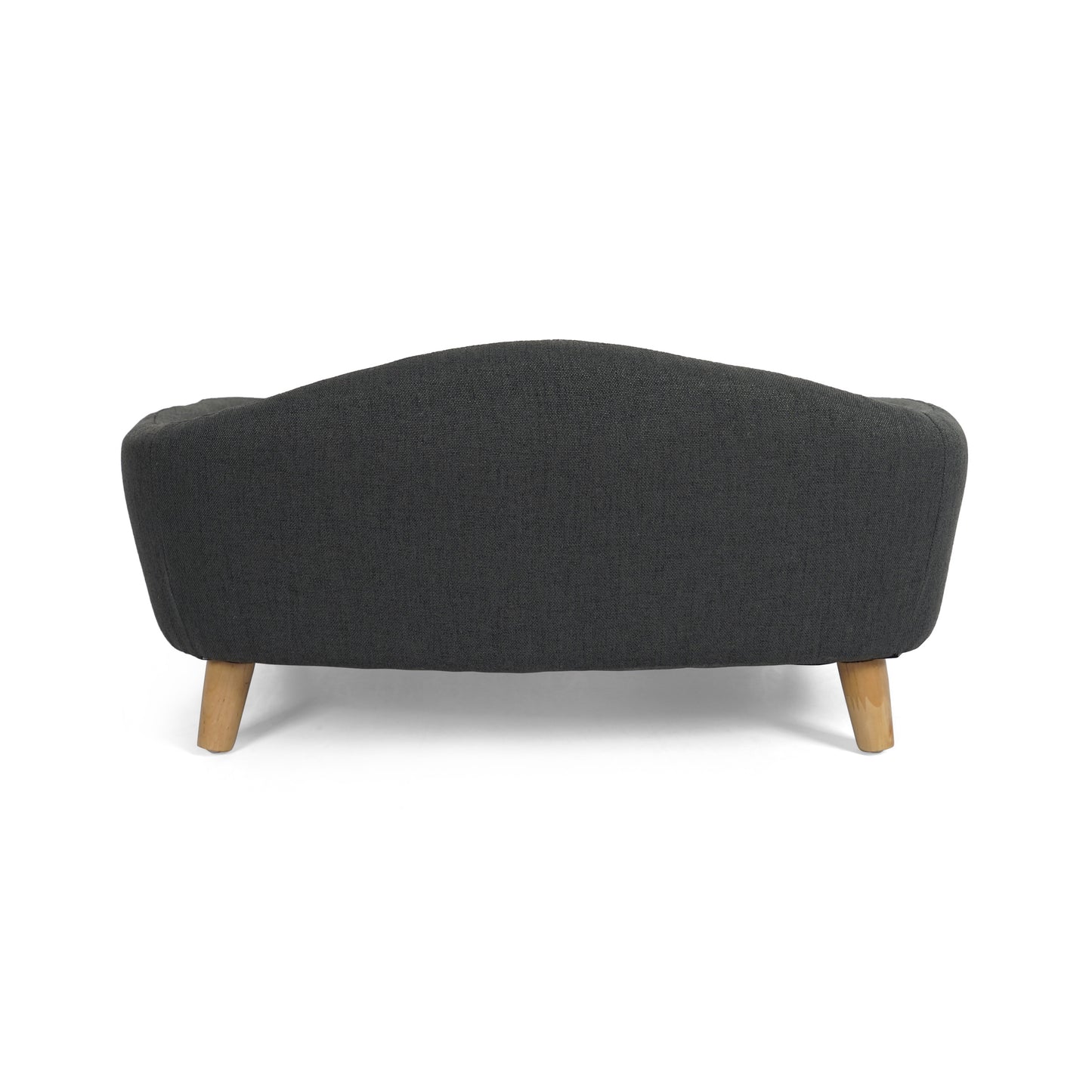 The Scandinavian Pet Lounger | Mid-Century Modern Upholstered Dog Bed