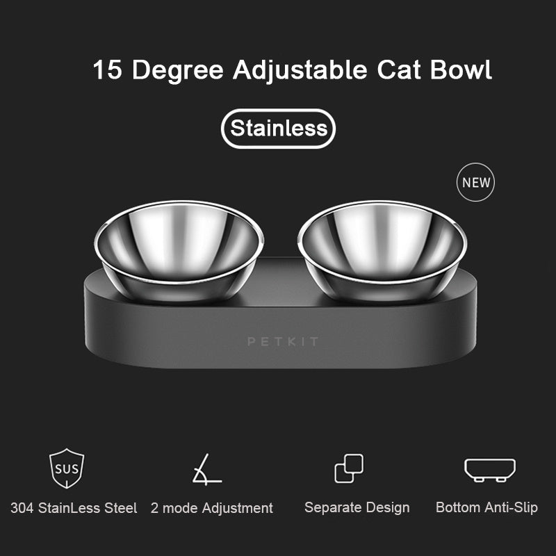 The Nova Feeder | Adjustable Stainless Steel Pet Feeder