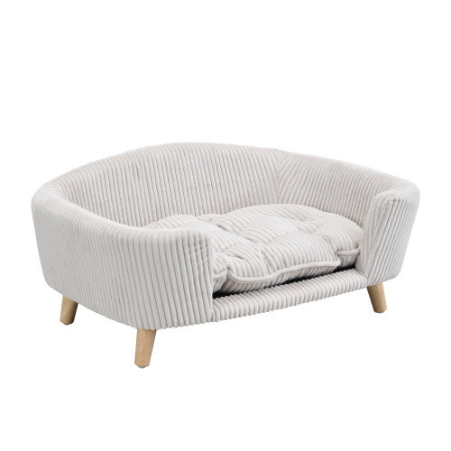 The Stockholm Pet Sofa | Elevated Couch Bed for Dogs & Cats