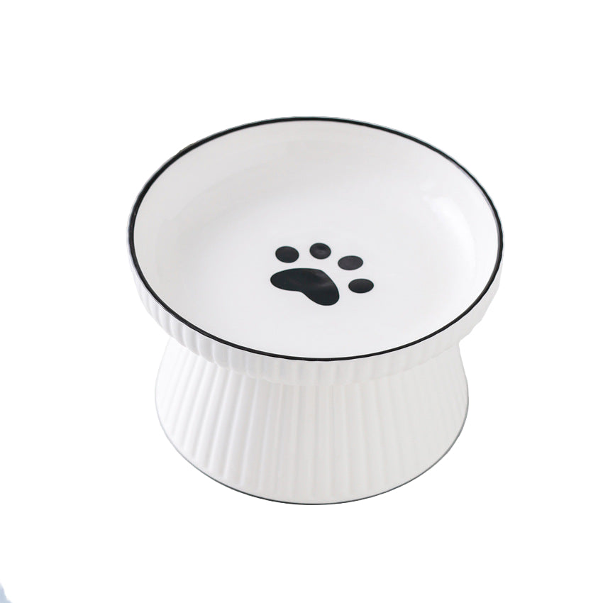 The Copenhagen Bowl | Elevated Ceramic Anti-Tipping Cat Bowl