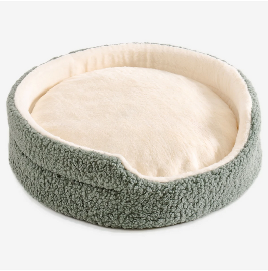 The Oslo Cozy Nest | Plush Round Pet Bed